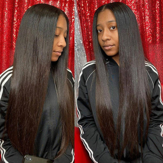 Wig Female Long Straight Hair African Fashion Headgear